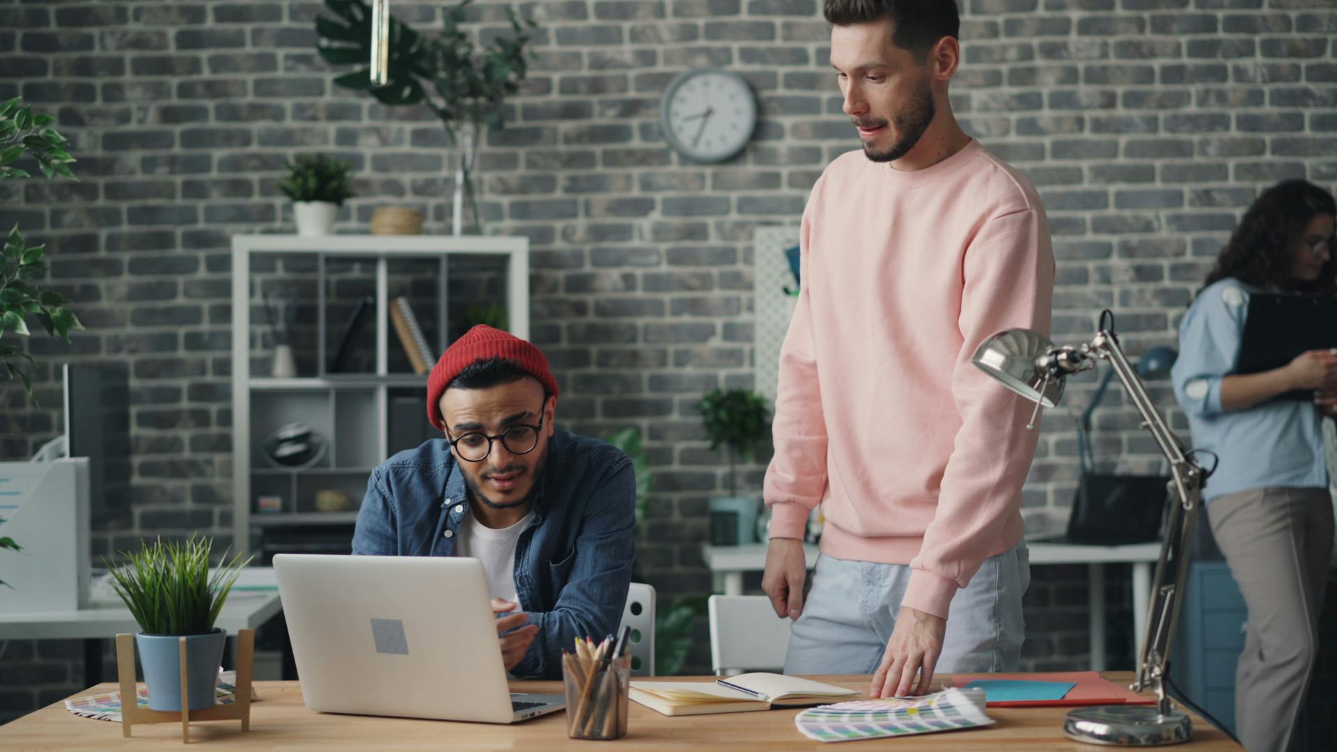 two men vibe coding on ai learning labs.